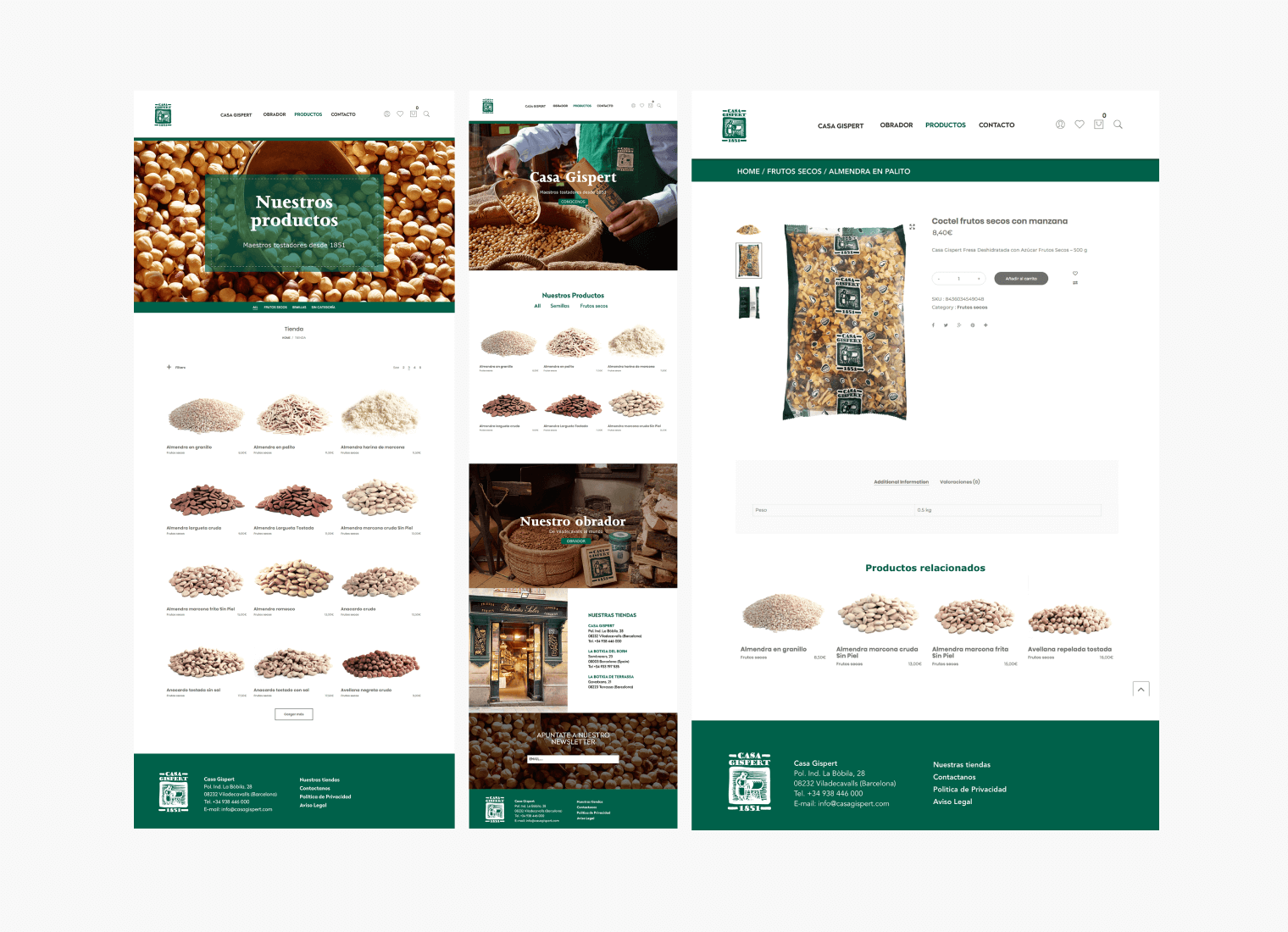 Casa Gispert e-commerce