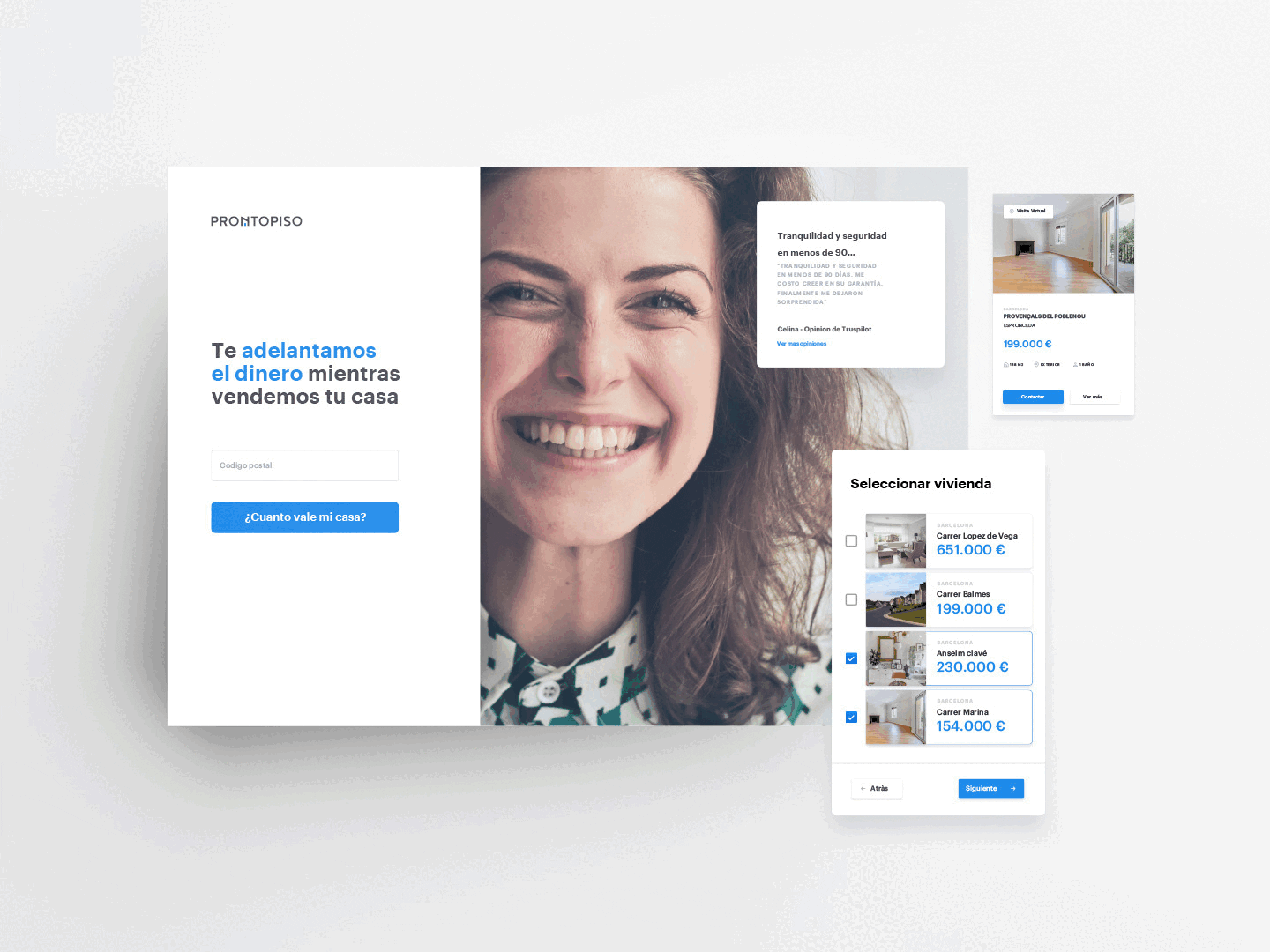 ProntoPiso corporative website